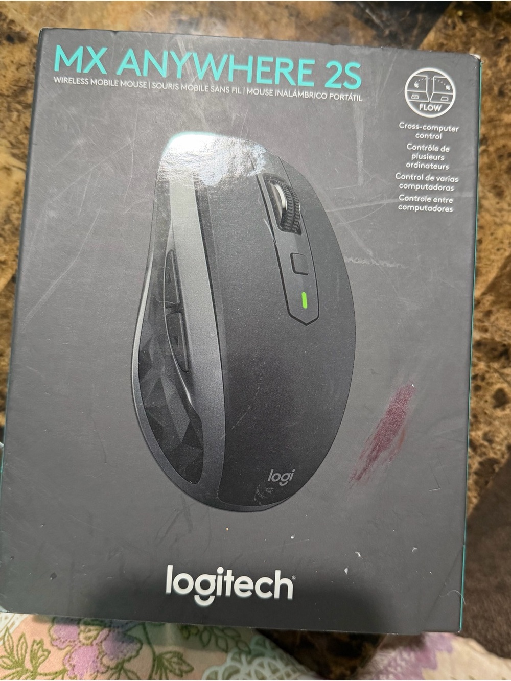 Logitech MX Anywhere 2S Wireless Mobile Mouse – Black